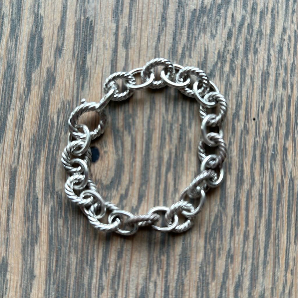 Silver Chain Link Bracelet